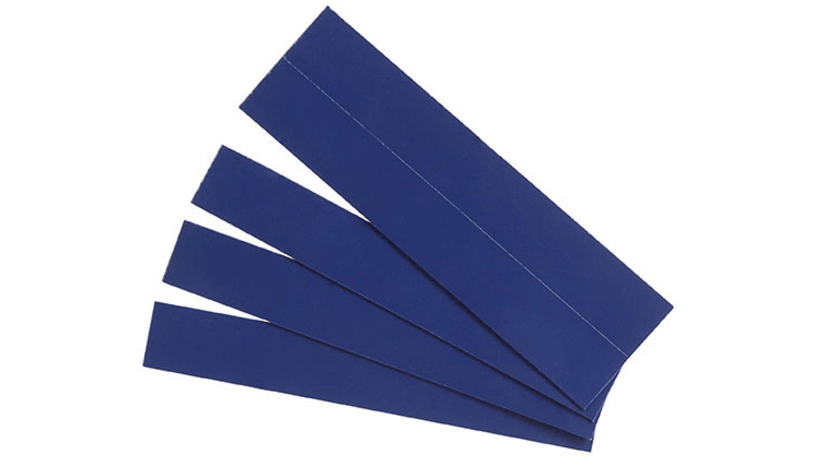 Quartet 2.2 x 15cm Pack of 25 Strips Magnetic - Blue