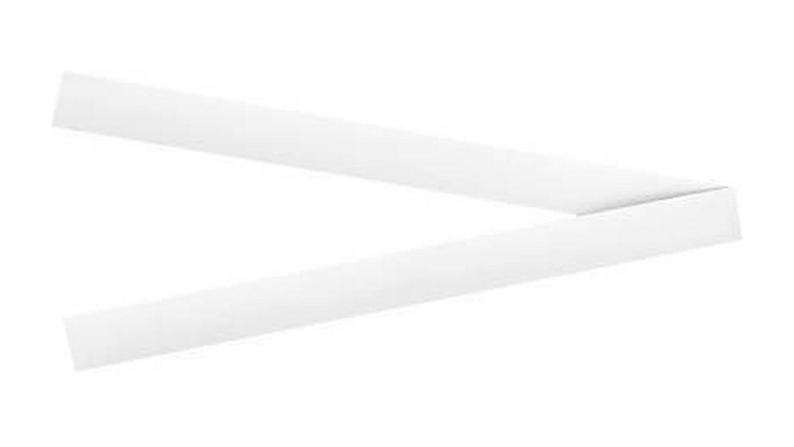 Quartet 2.5 x 30cm Pack of 25 Strips Magnetic - White
