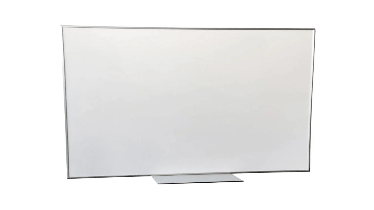 Quartet Penrite Slimline Porcelain Wall Mounted Magnetic Whiteboard - 120 x 150cm