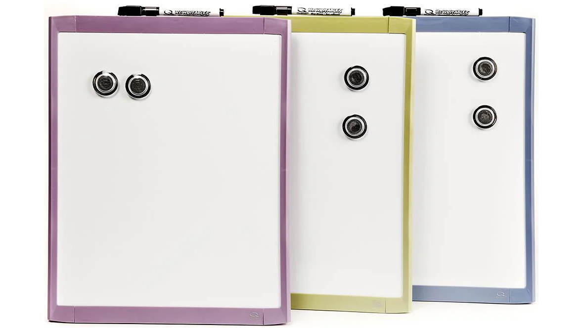 Quartet 28 x 36cm Basics Whiteboard with Assorted Frame