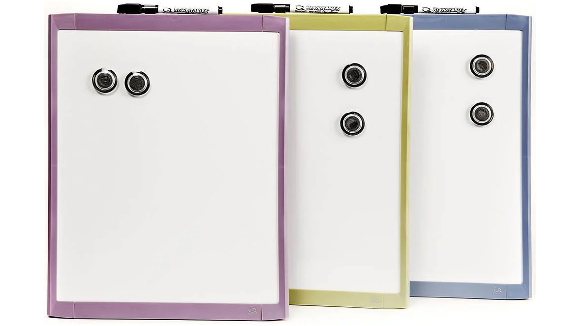 Quartet 22 x 28cm Basics Whiteboard with Assorted Frame