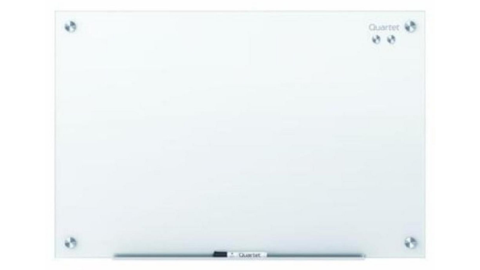 Quartet 45 x 60cm White Infinity Glassboard