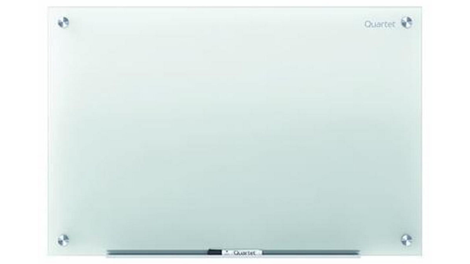 Quartet 89.5 x 63.5cm Frosted Infinity Glassboard