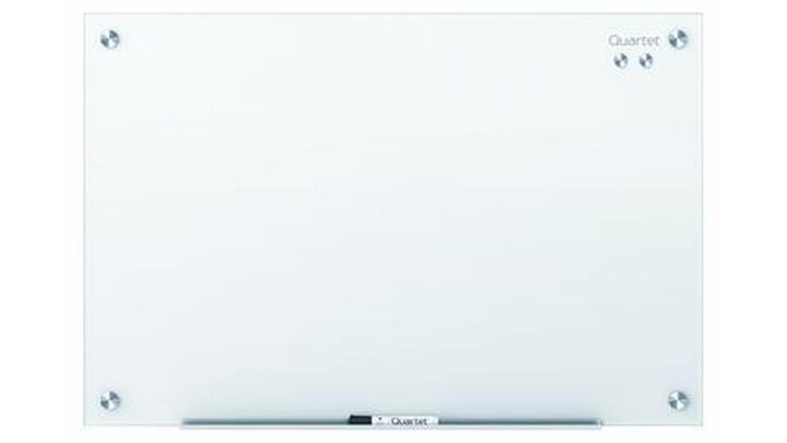 Quartet 89.5 x 63.5cm White Infinity Glassboard
