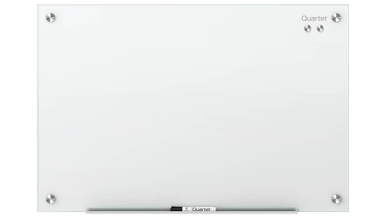 Quartet 91.5 x 120cm White Infinity Glassboard