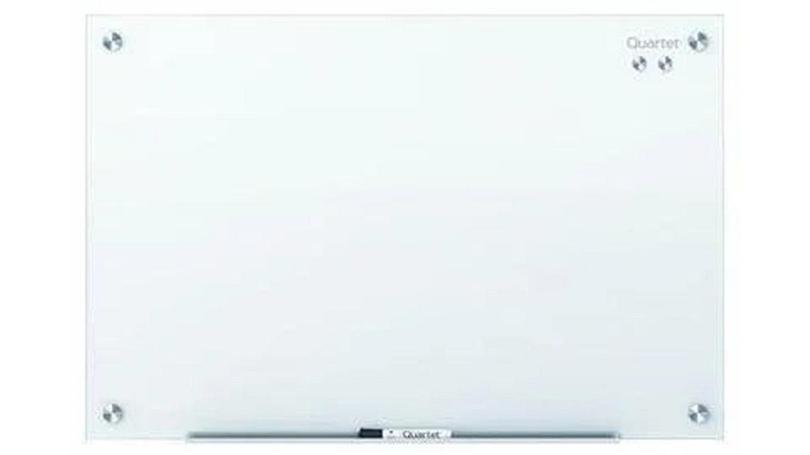 Quartet 181 x 122cm Infinity Glassboard - White