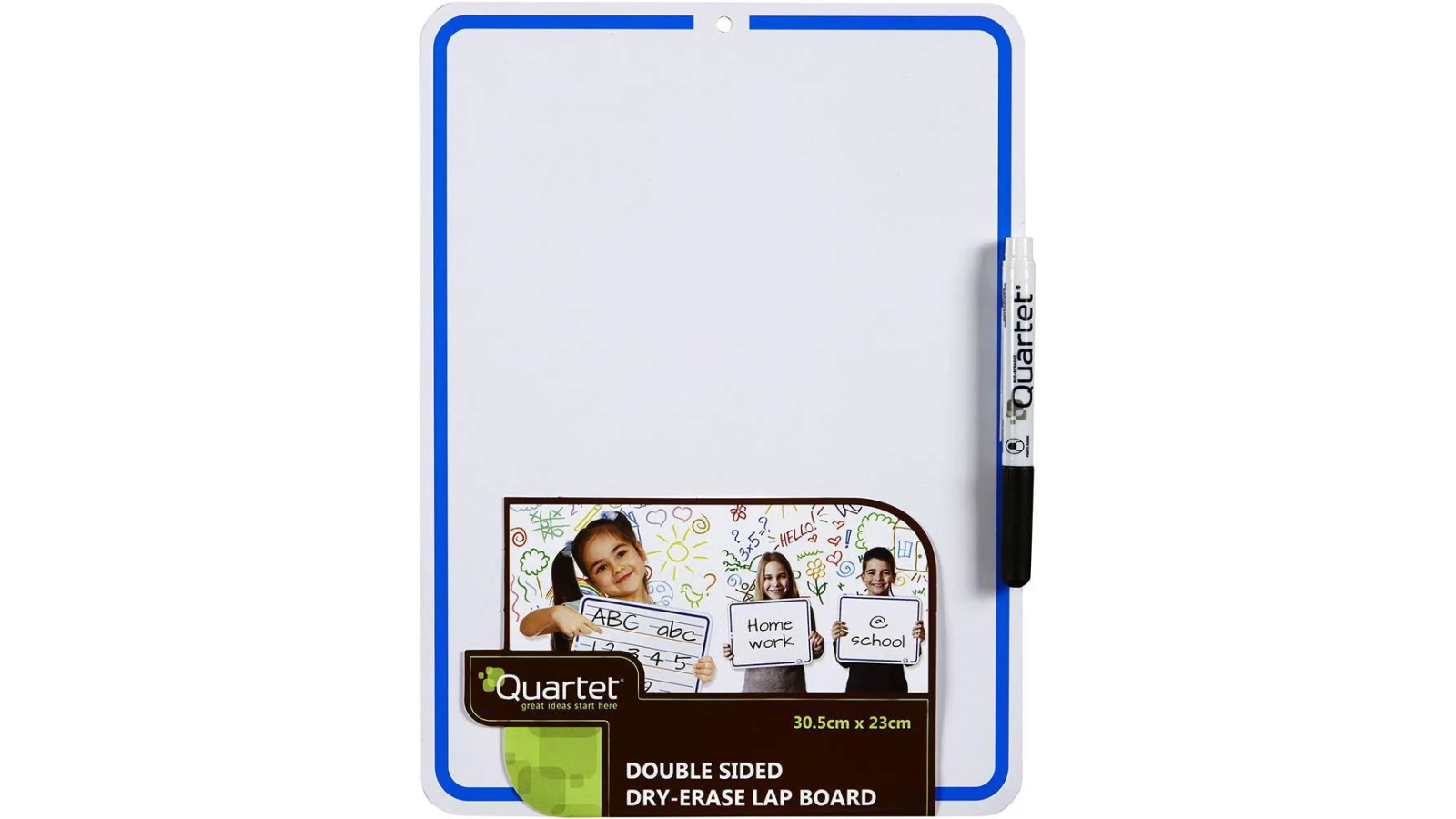 Quartet 23 x 30.5cm Double-Sided Dry-Erase Lap Board 