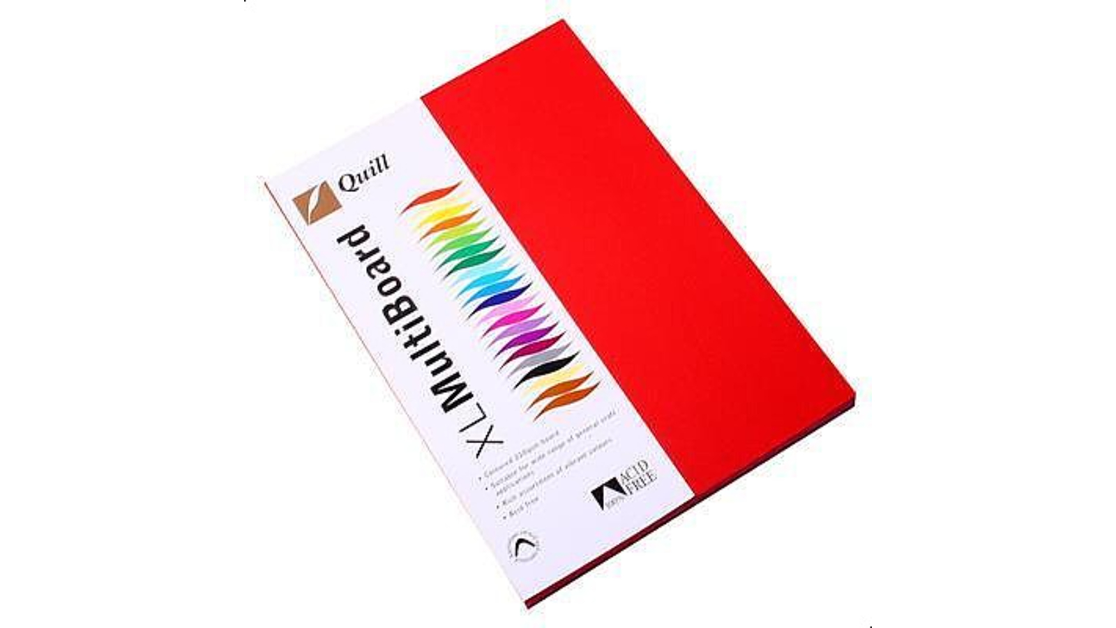 Quill Pack of 50 Red A4 210gsm XL Multiboard