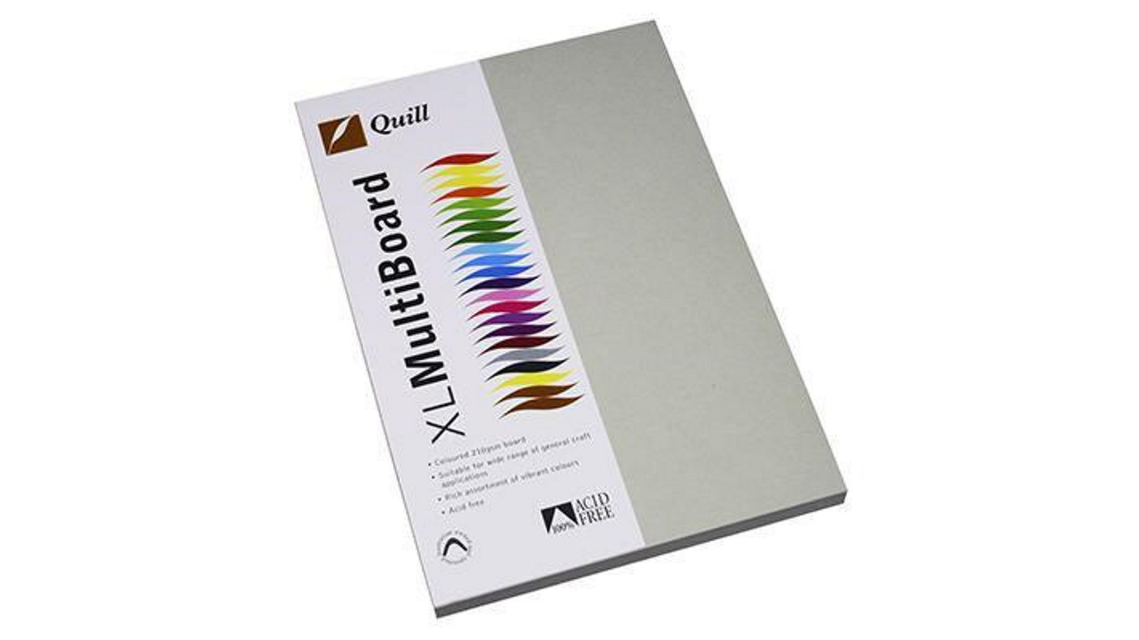 Quill 210gsm A4 Grey Pack of 50 XL Multiboard