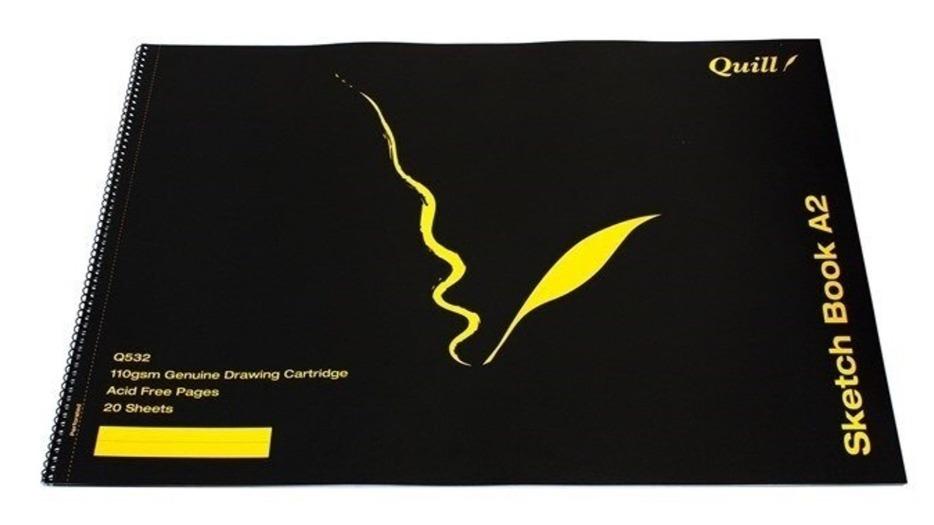 Quill Q532 A2 Sketch Book - 42 x 59.4cm