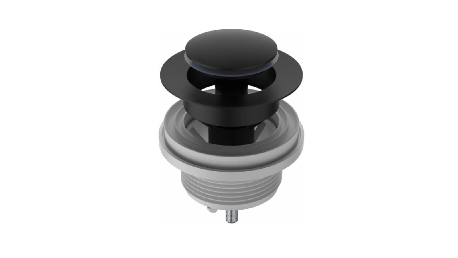 Caroma Urbane II Bath Pop Up Plug & Waste - Matte Black