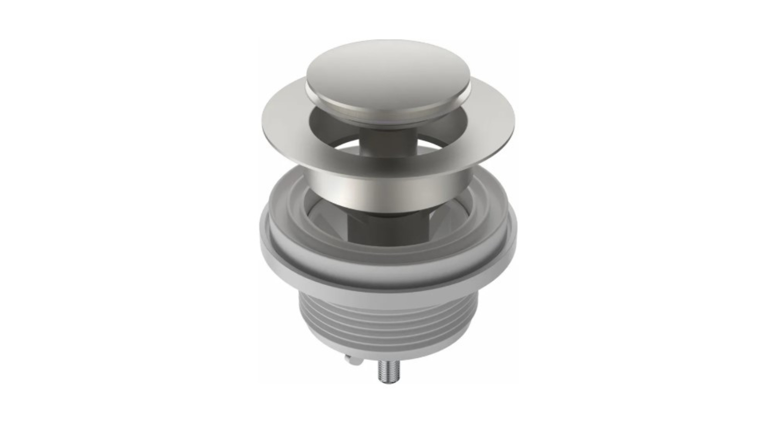 Caroma Urbane II Bath Pop Up Plug & Waste - Brushed Nickel