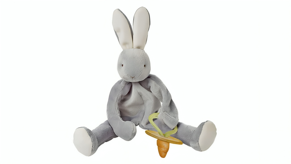 Bunnies By The Bay Say Silly Buddy Bunny - Grey