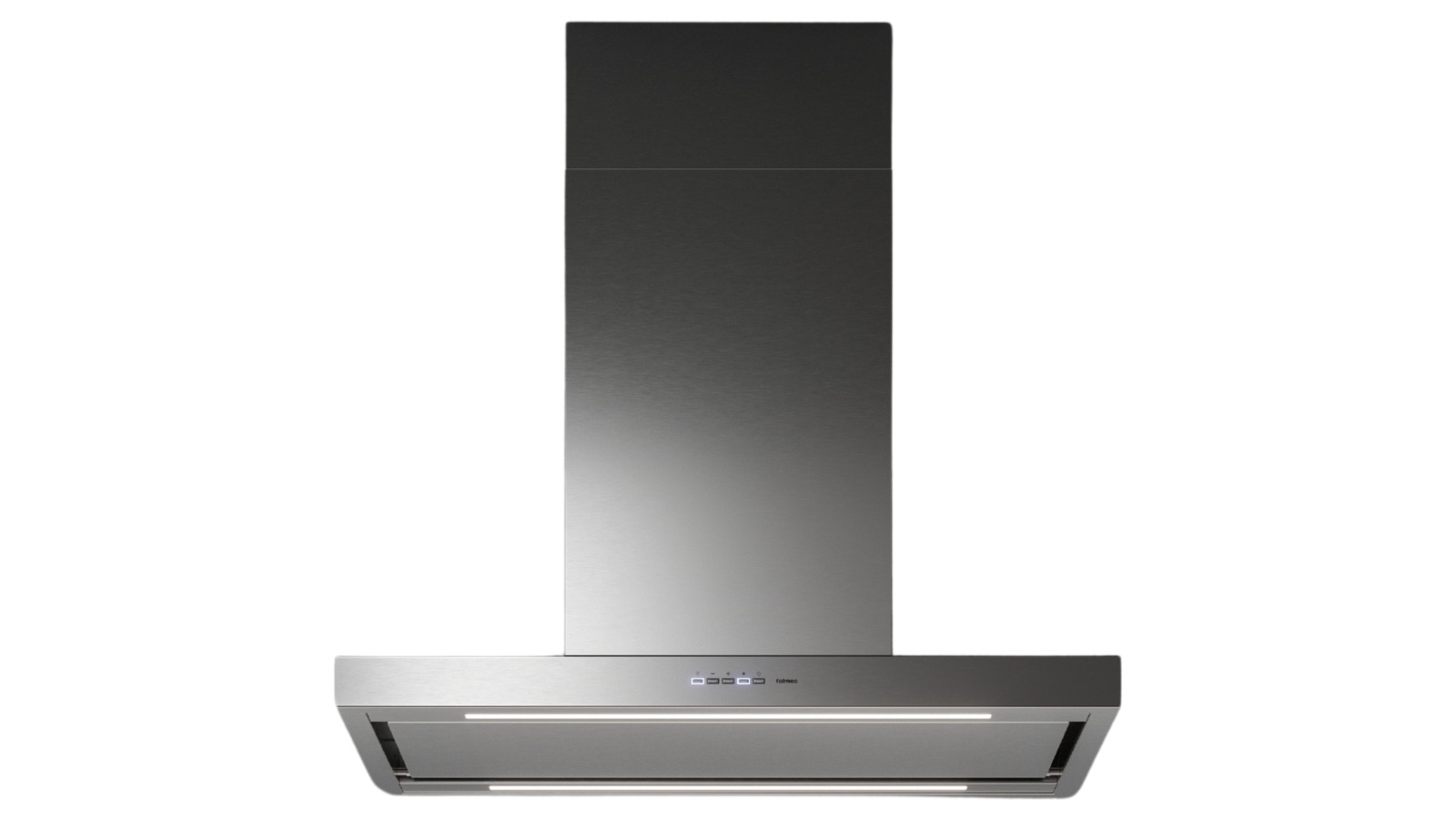 Falmec 90cm Plane NRS Plus Island Rangehood - Stainless Steel