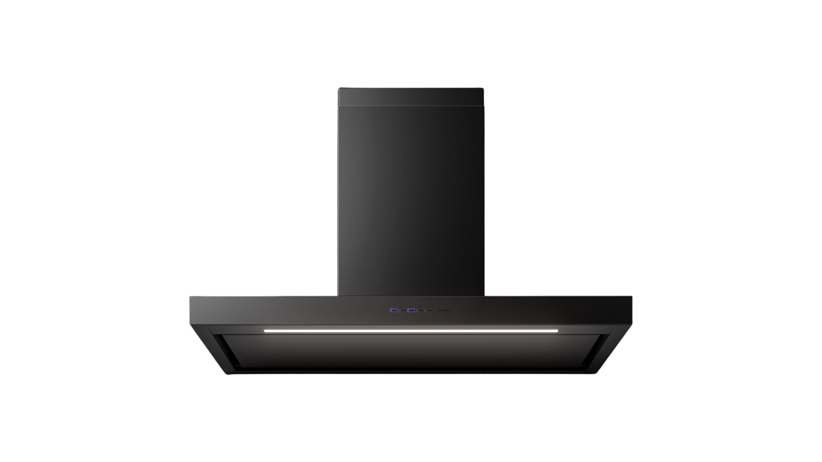 Falmec 90cm Plane Plus Canopy Rangehood - Matte Black