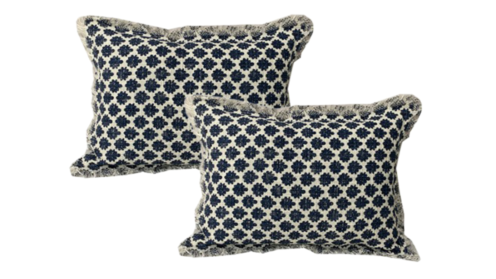 Cloud Linen Set of 2 Somerset Embroidered Cushion