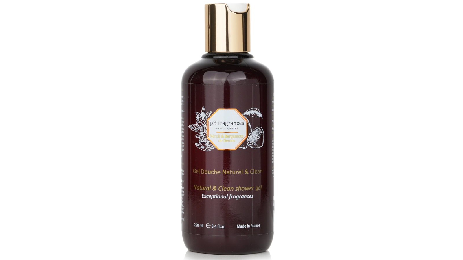 pH fragrances Natural and Clean Shower Gel - 250ml/8.4oz