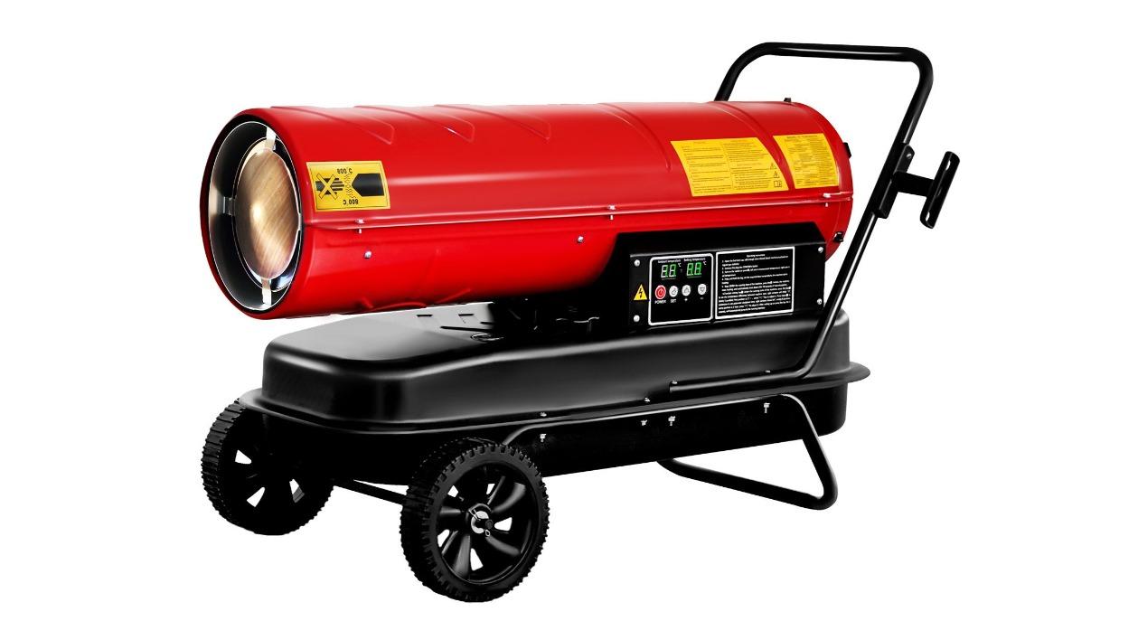 Industrial Kerosene Diesel Forced Hot Air Blower Digital Warehouse