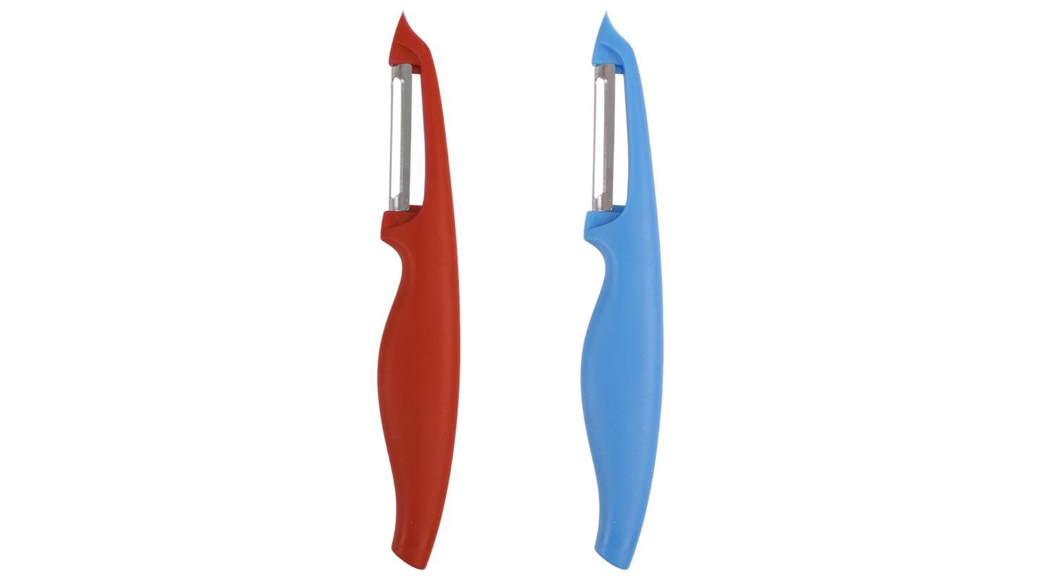 Appetito Assorted Colour Comfort Grip Peeler