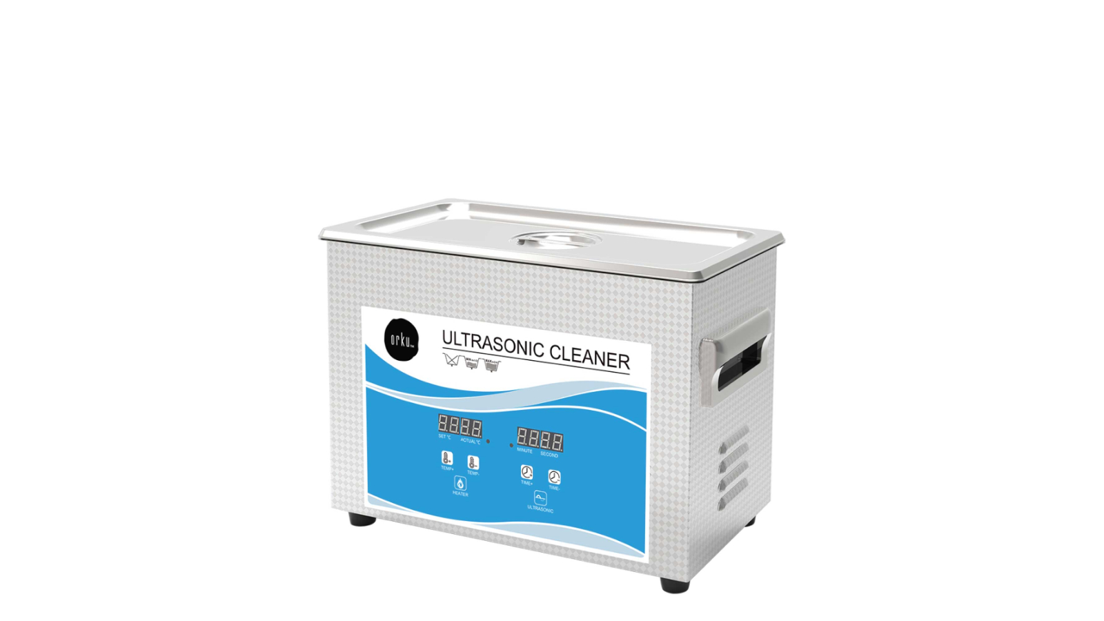 Orku Digital Ultrasonic Jewelry Cleaner - 4.5L