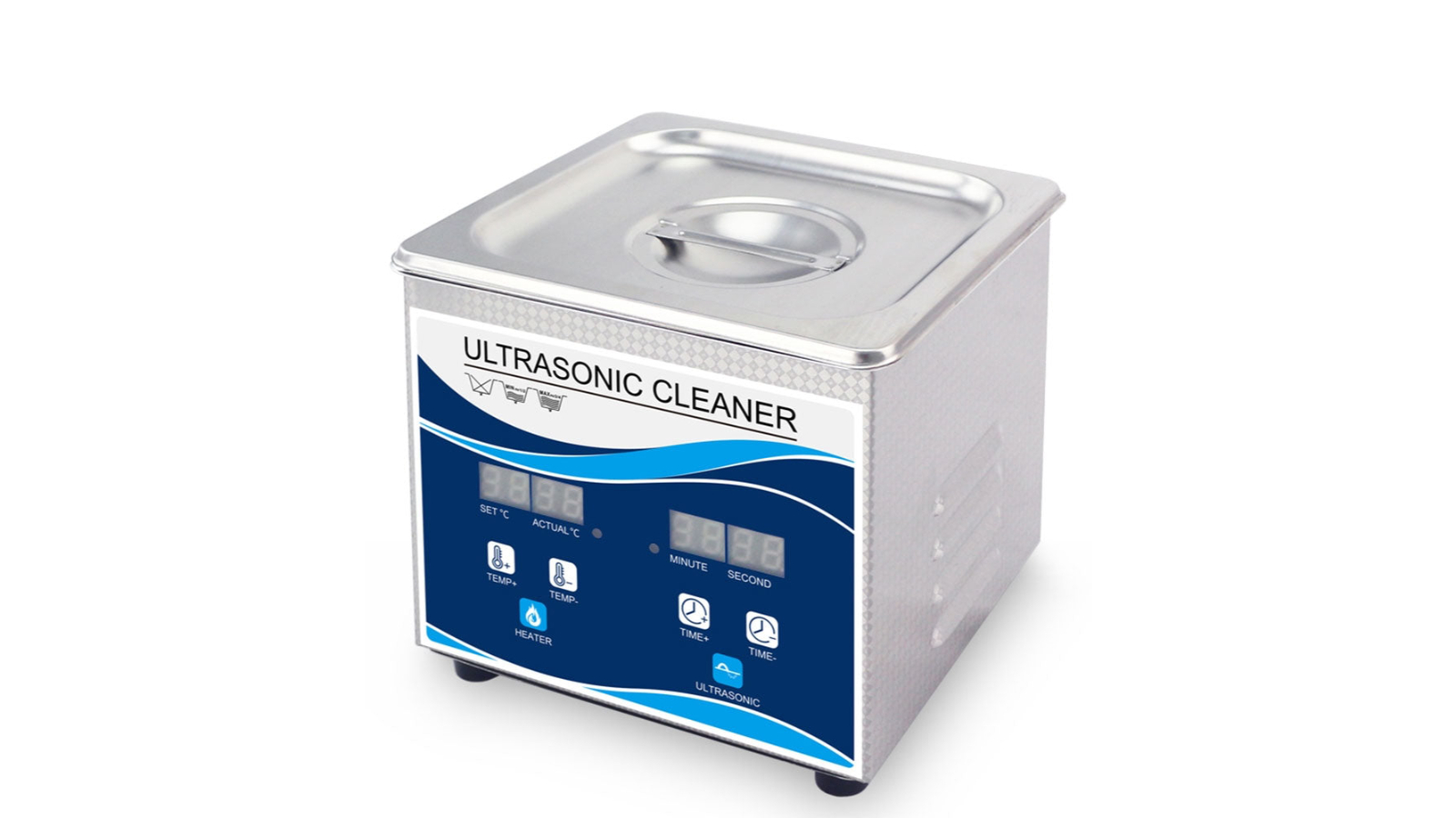 Orku Digital Ultrasonic Jewelry Cleaner - 1.3L