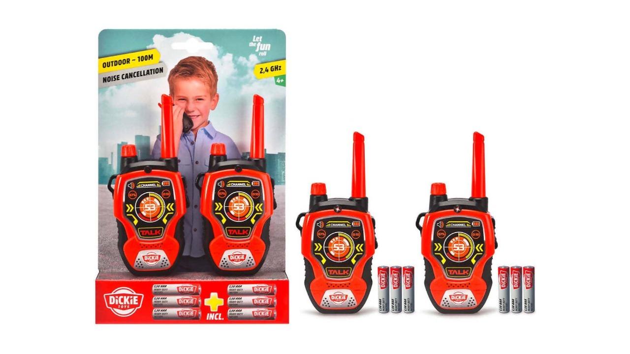 Dickie Toys Walkie Talkie - Red