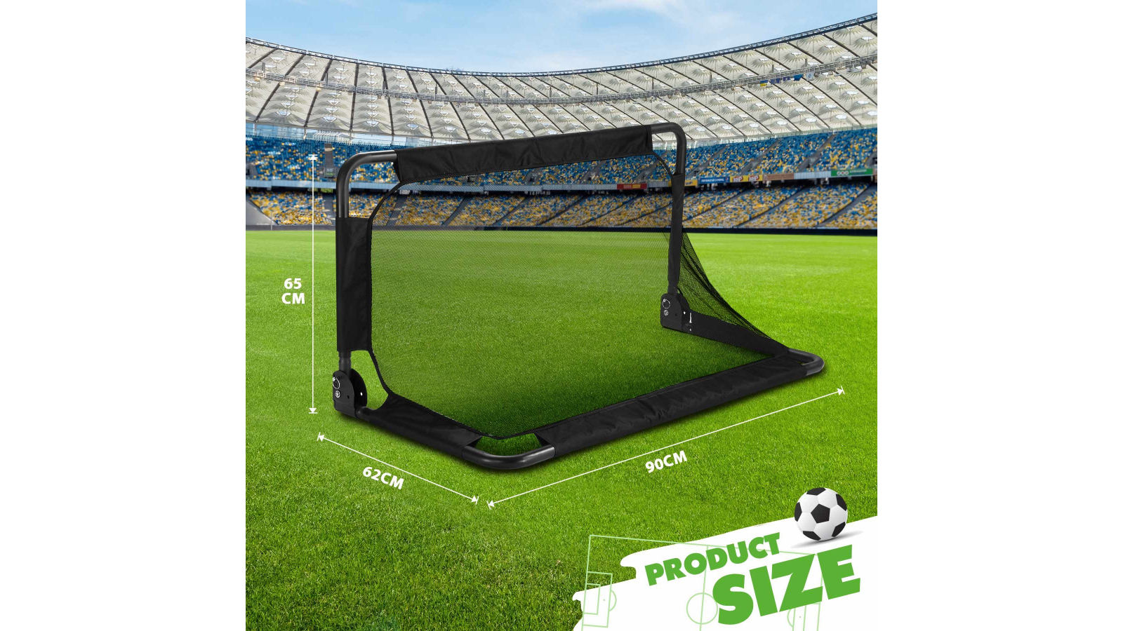 Portable and Mini Soccer Goal Post and Football Door for Office