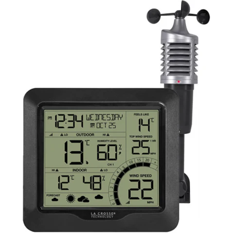 La Crosse 327-1417BW Wind Speed Weather Station