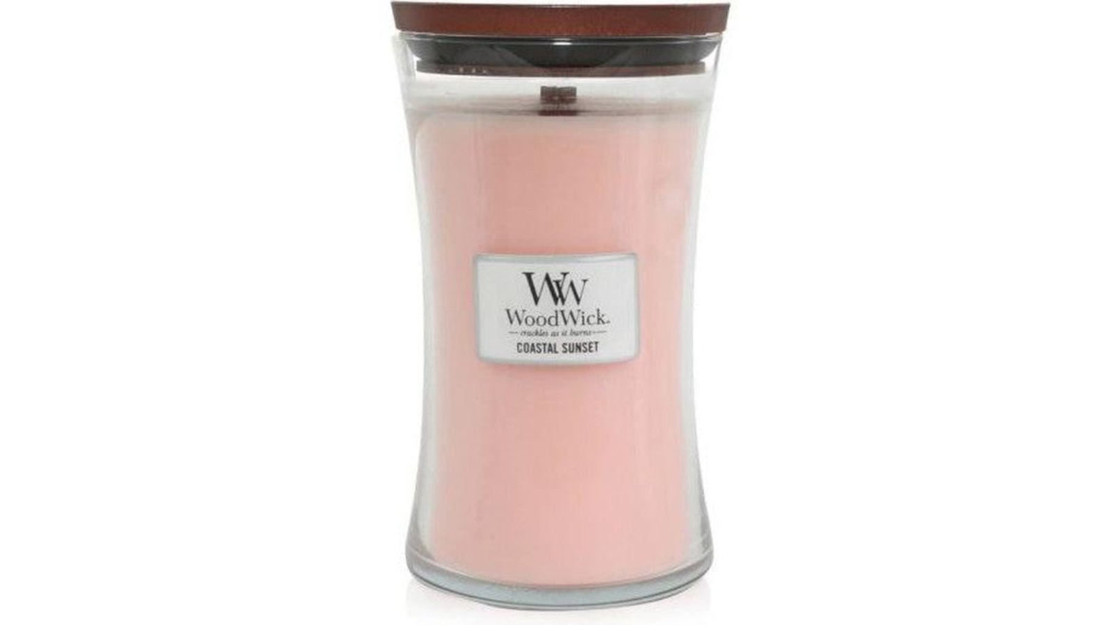 Woodwick Large Hourglass Candle - Coastel Sunset