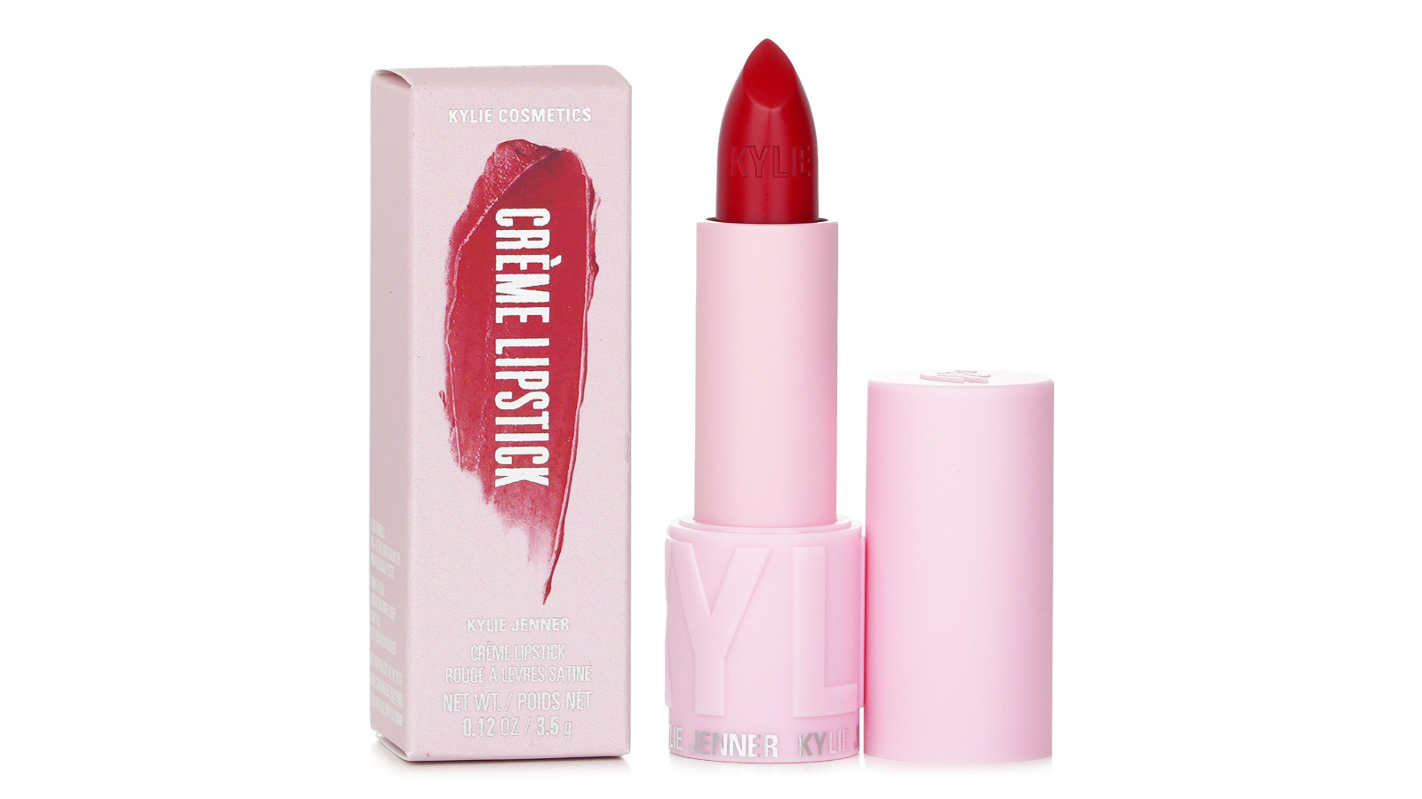 Kylie Cosmetics No. 413 The Girl In Red Creme Lipstick - 3.5g/0.12oz