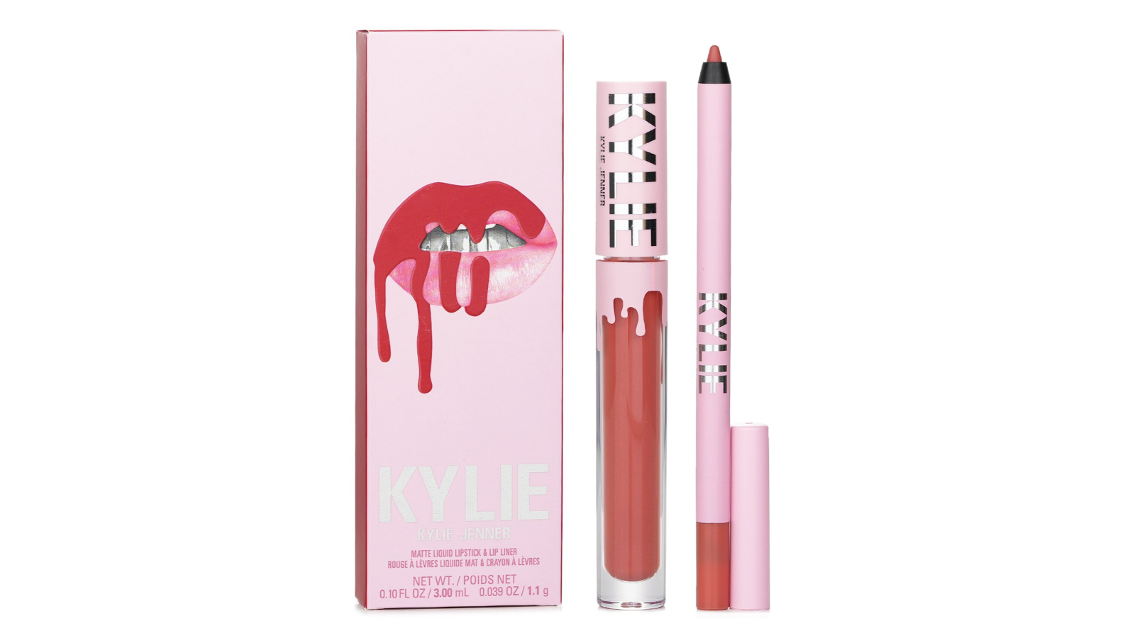 Kylie Cosmetics 2 Piece  No. 801 Queen Matte Lip Kit - 1.1g