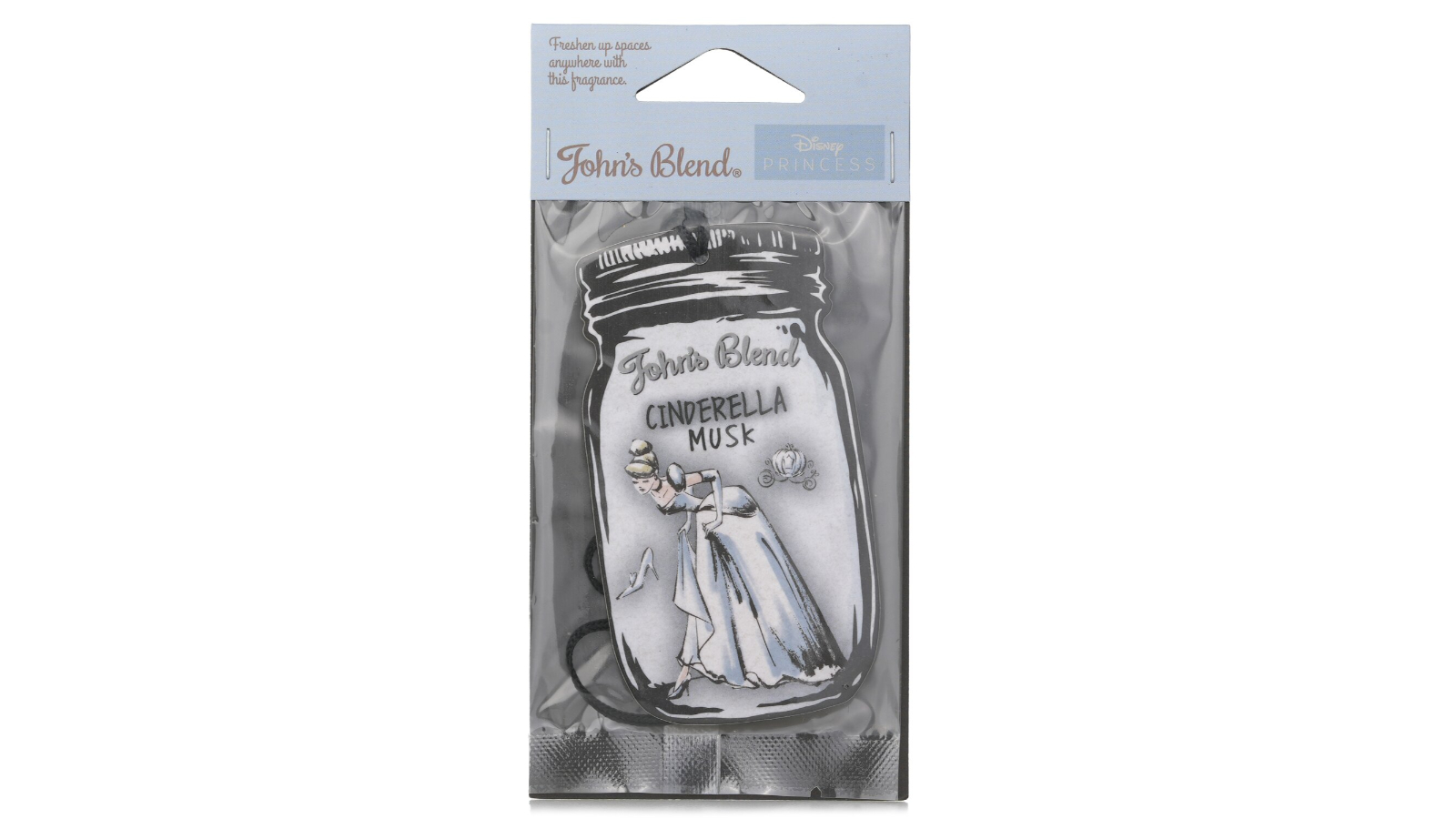 John's Blend Cinderella Musk Disney Princess Air Freshener