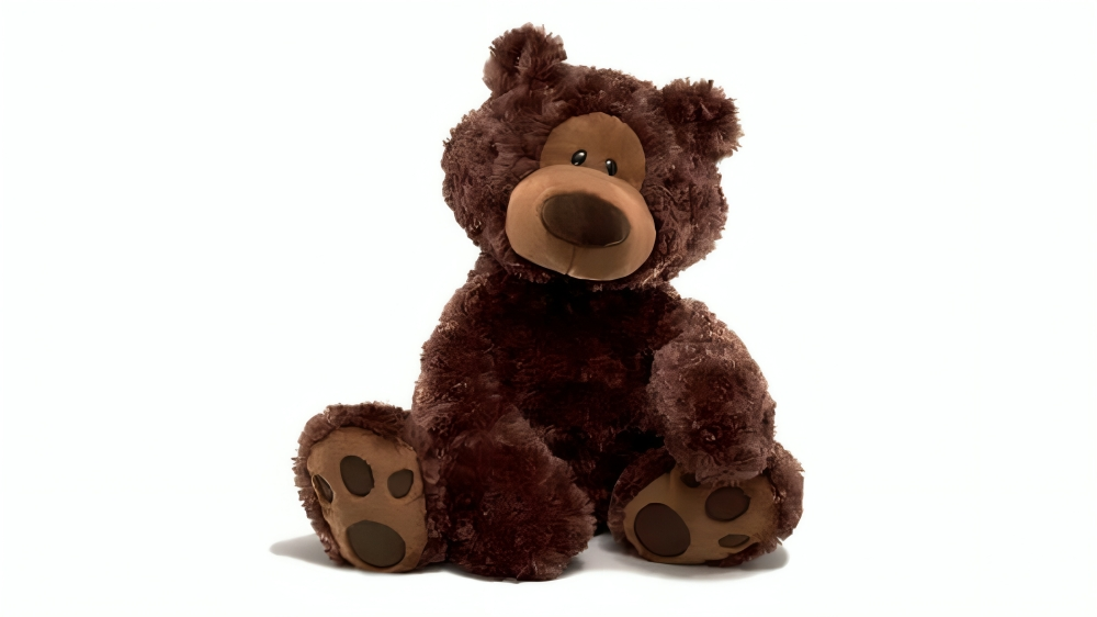 Gund Dark Brown Philbin Bed Bear - Small