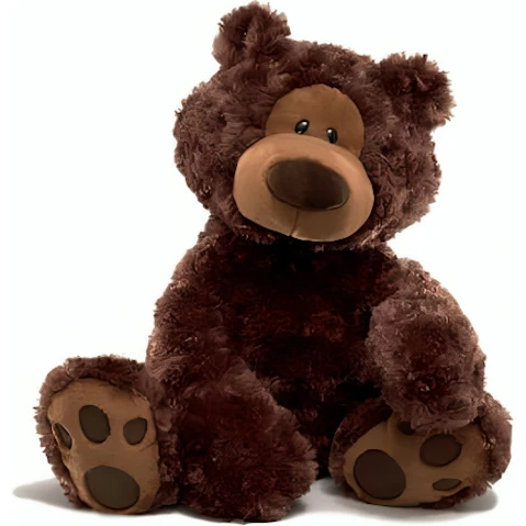 Gund Dark Brown Philbin Bed Bear