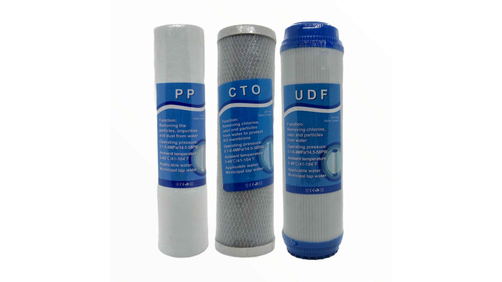 Orku Pack of 3 RO Cartridge Water Filter - 10inch