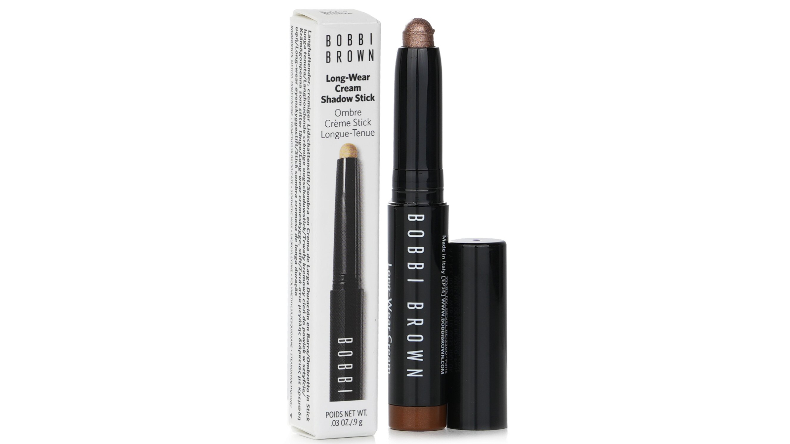 Bobbi Brown Mini Size Golden Bronze Long-Wear Cream Shadow Stick - 0.9g/0.03oz