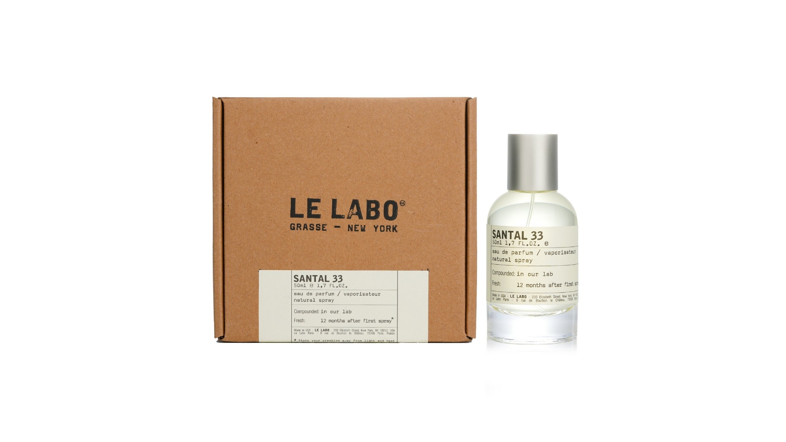 Le Labo Santal 33 . 1.7 fl shops oz