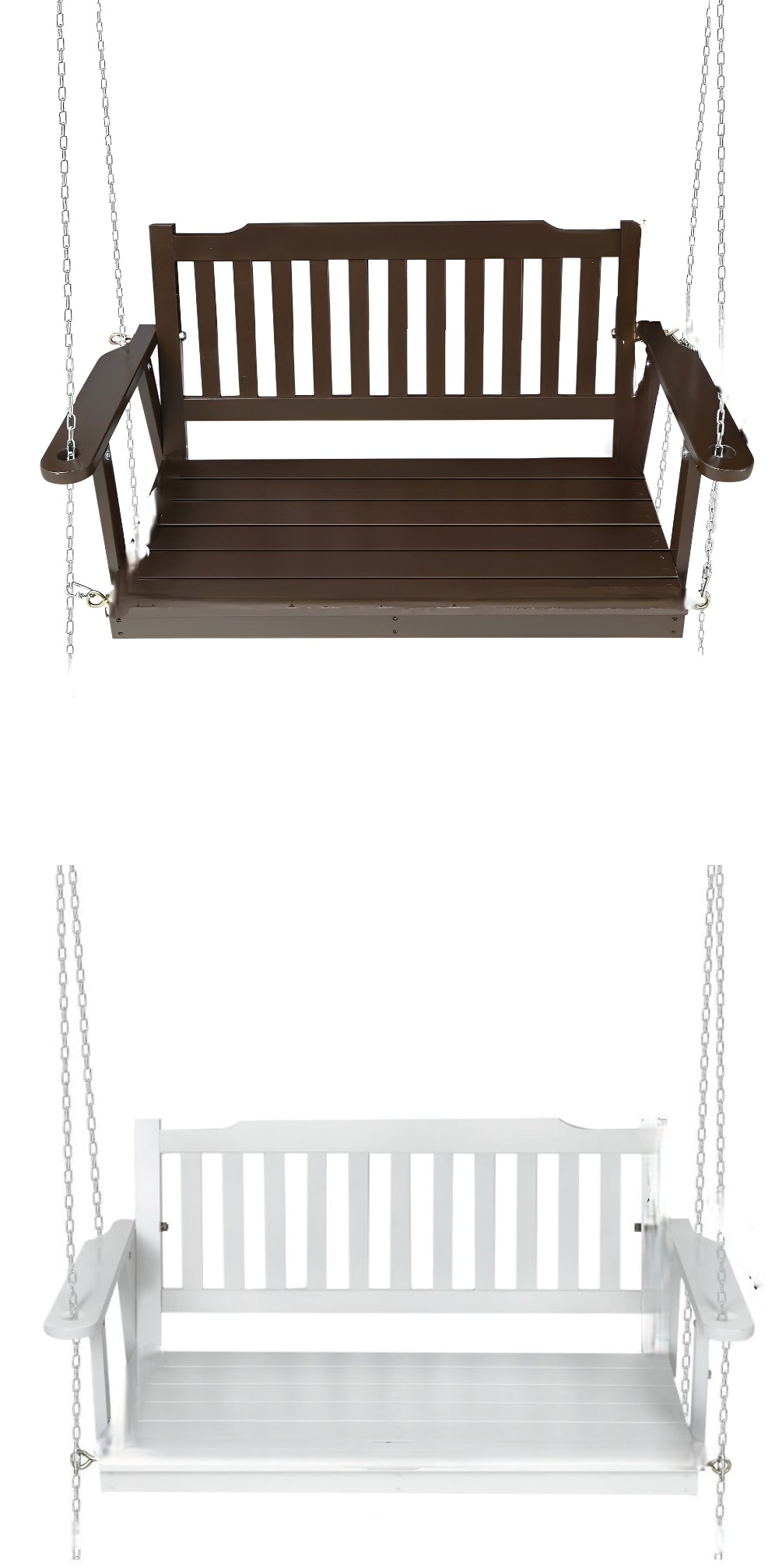 Gardeon Wooden Outdoor Porch Swing Chair with Chains