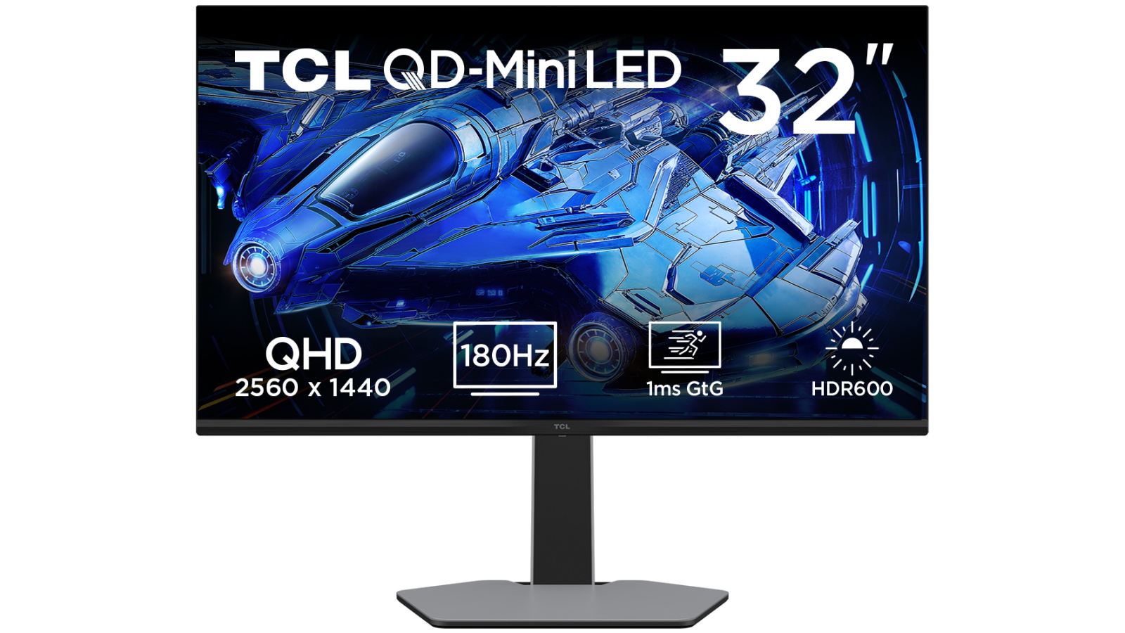 TCL 32-inch G64 QHD QD-Mini LED Gaming Monitor