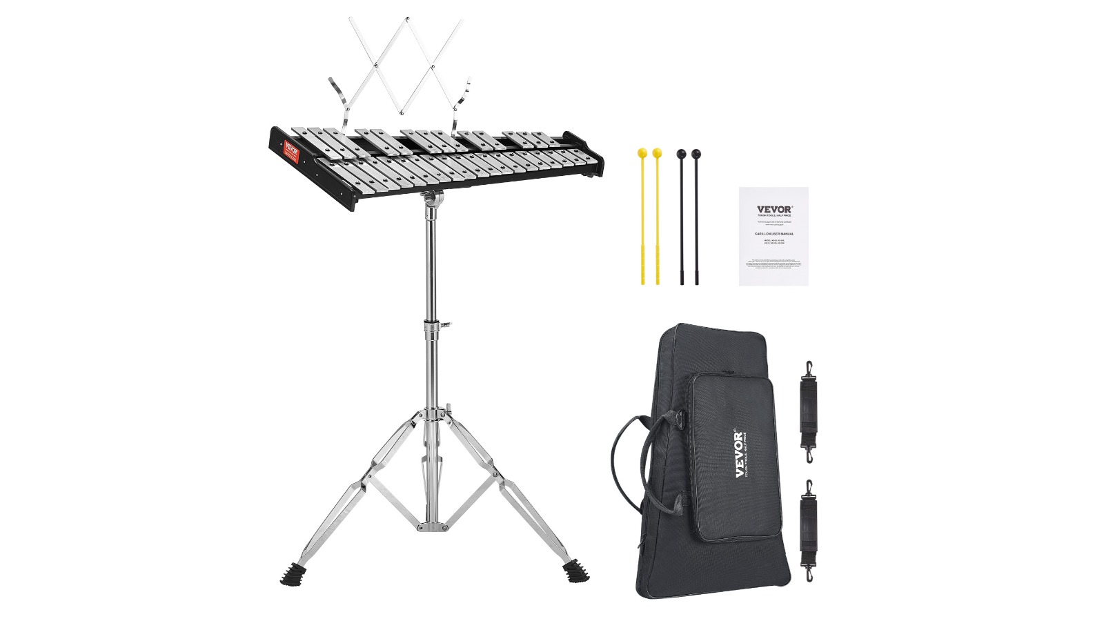 Vevor 32-Note Glockenspiel Xylophone Bell Kit