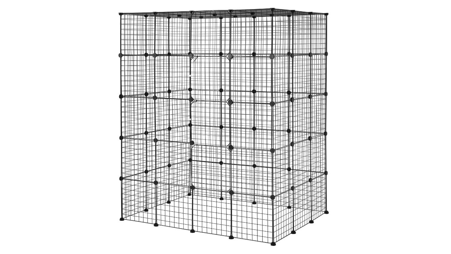 Pet Scene Cat Enclosure Metal Cage House - X-Large