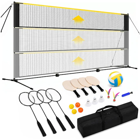 Advwin Badminton Net Set for Adults and Kids