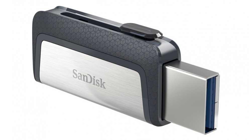 SanDisk Ultra Dual Drive USB 3.1 TypeC 256GB Flash Drive Harvey Norman