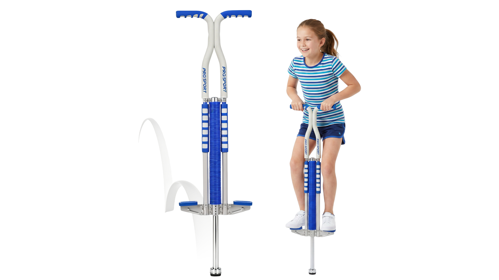 Advwin Pogo Stick with Non-Slip Foam Handle and Pedal