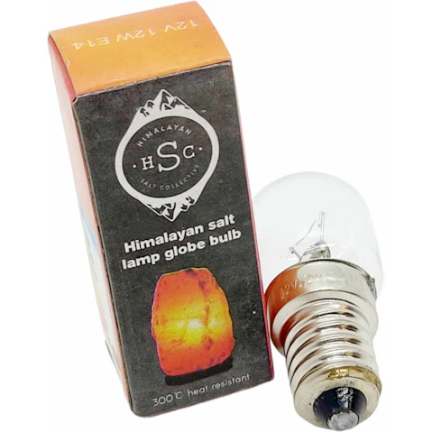 Tooleroo 12V 12W E14 Himalayan Salt Lamp Light Bulb Replacement Globe