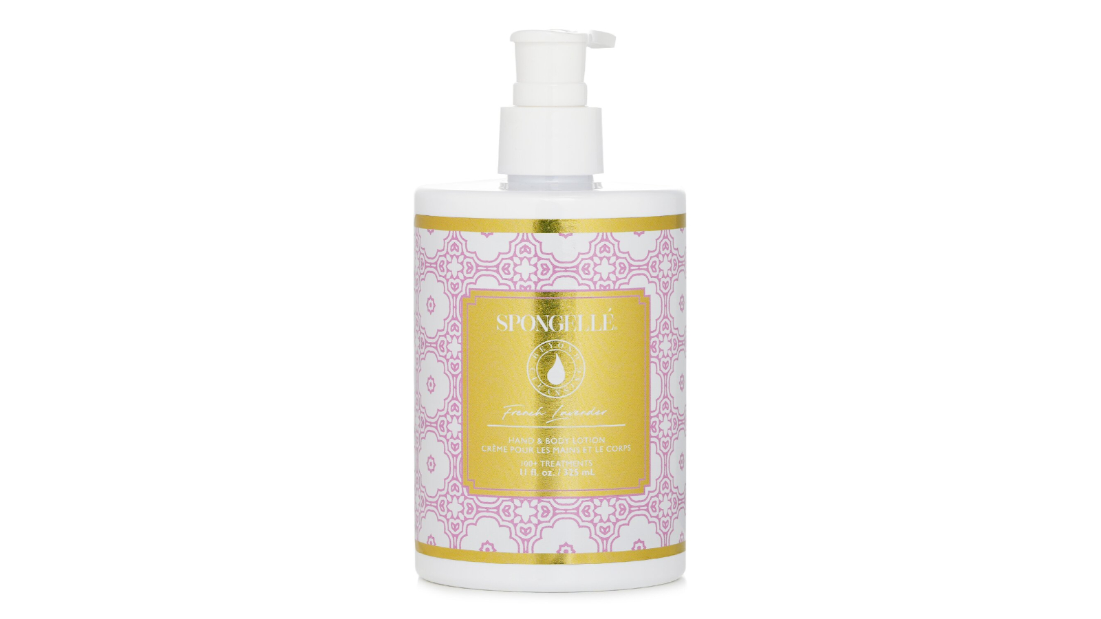 Spongelle French Lavender Hand and Body Lotion - 325ml/11oz