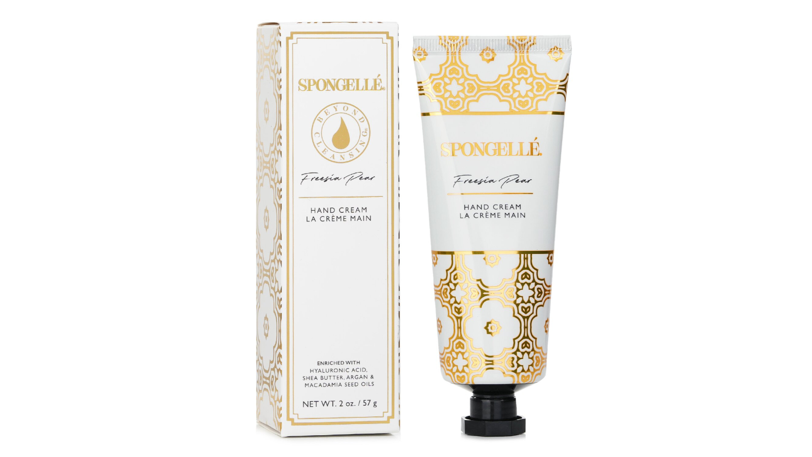 Spongelle 57g/2oz Hand Cream - Freesia Pear