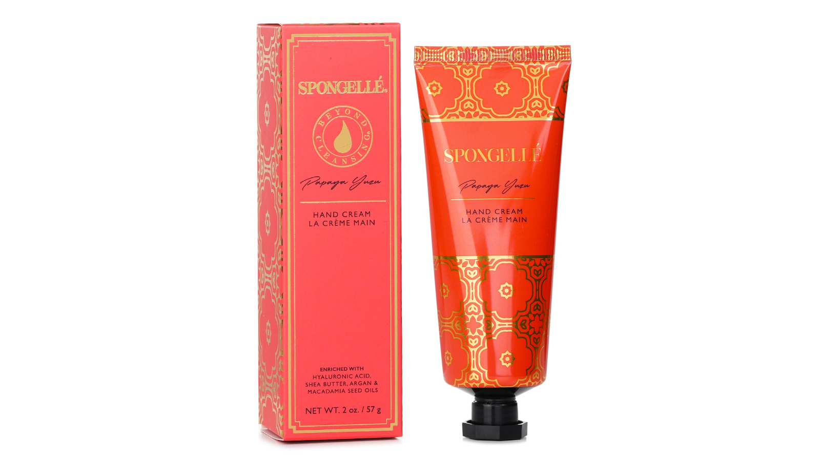Spongelle 57g/2oz Hand Cream - Papaya Yuzu