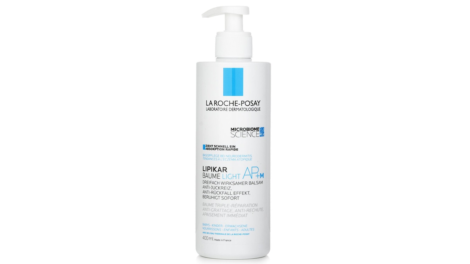 La Roche Posay Lipikar Baume Light AP+M Moisturiser - 400ml/13.5oz