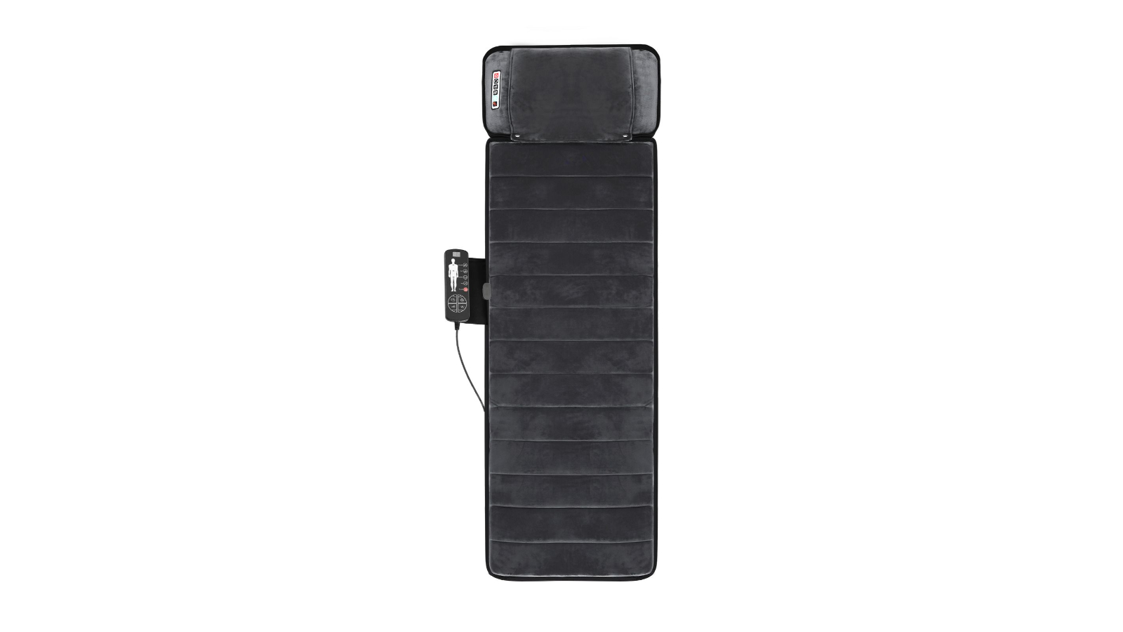 Homasa Car Seat Cushion Electric Heated Massage Mat Full Body Vibration for Neck/Shoulder/Leg